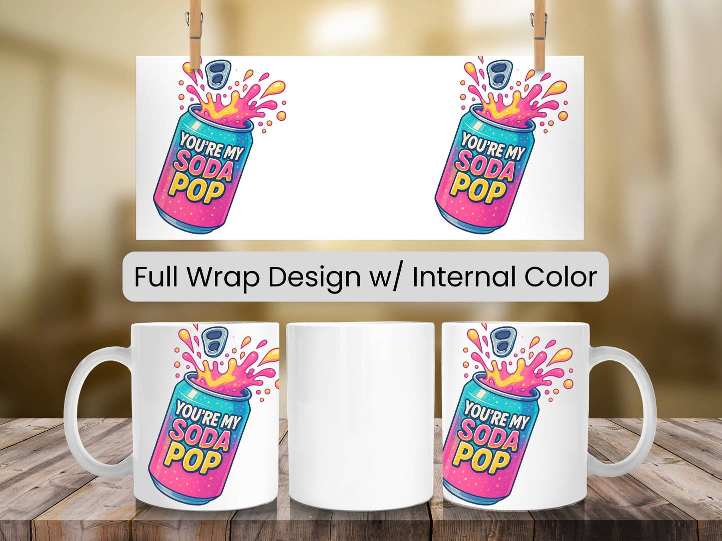 Mug with Quote 'You're My Soda Pop' - Inspired by K-Pop Demon Hunters