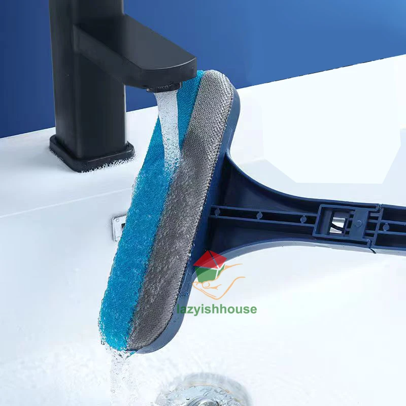 Double-sided Telescopic Rod Window Cleaner Mop