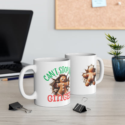 Gingerbread Mug - Can't Stop This Ginger