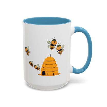 Beekeeping Gift - Save the Bees - Bee Lover Gift Idea - Beekeeper Gifts - Beekeeper Birthday - Honeycomb Mug - Building My Pollinator Army
