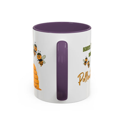 Beekeeping Gift - Save the Bees - Bee Lover Gift Idea - Beekeeper Gifts - Beekeeper Birthday - Honeycomb Mug - Building My Pollinator Army