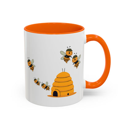 Beekeeping Gift - Save the Bees - Bee Lover Gift Idea - Beekeeper Gifts - Beekeeper Birthday - Honeycomb Mug - Building My Pollinator Army
