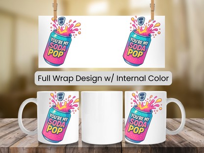 Mug with Quote 'You're My Soda Pop' - Inspired by K-Pop Demon Hunters