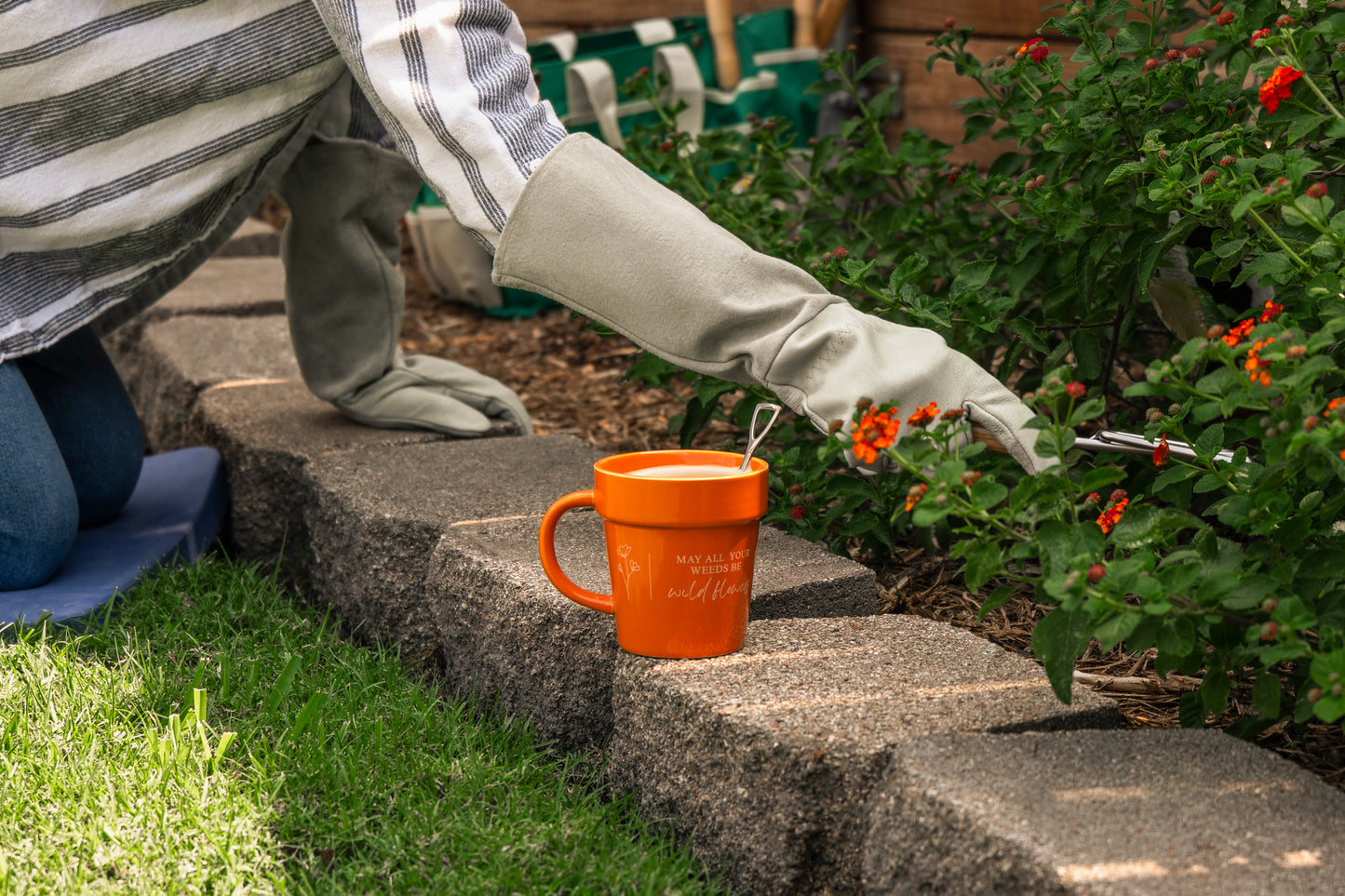 Terracotta Mug - Gardener Gift Set