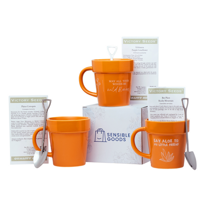 Terracotta Mug - Gardener Gift Set