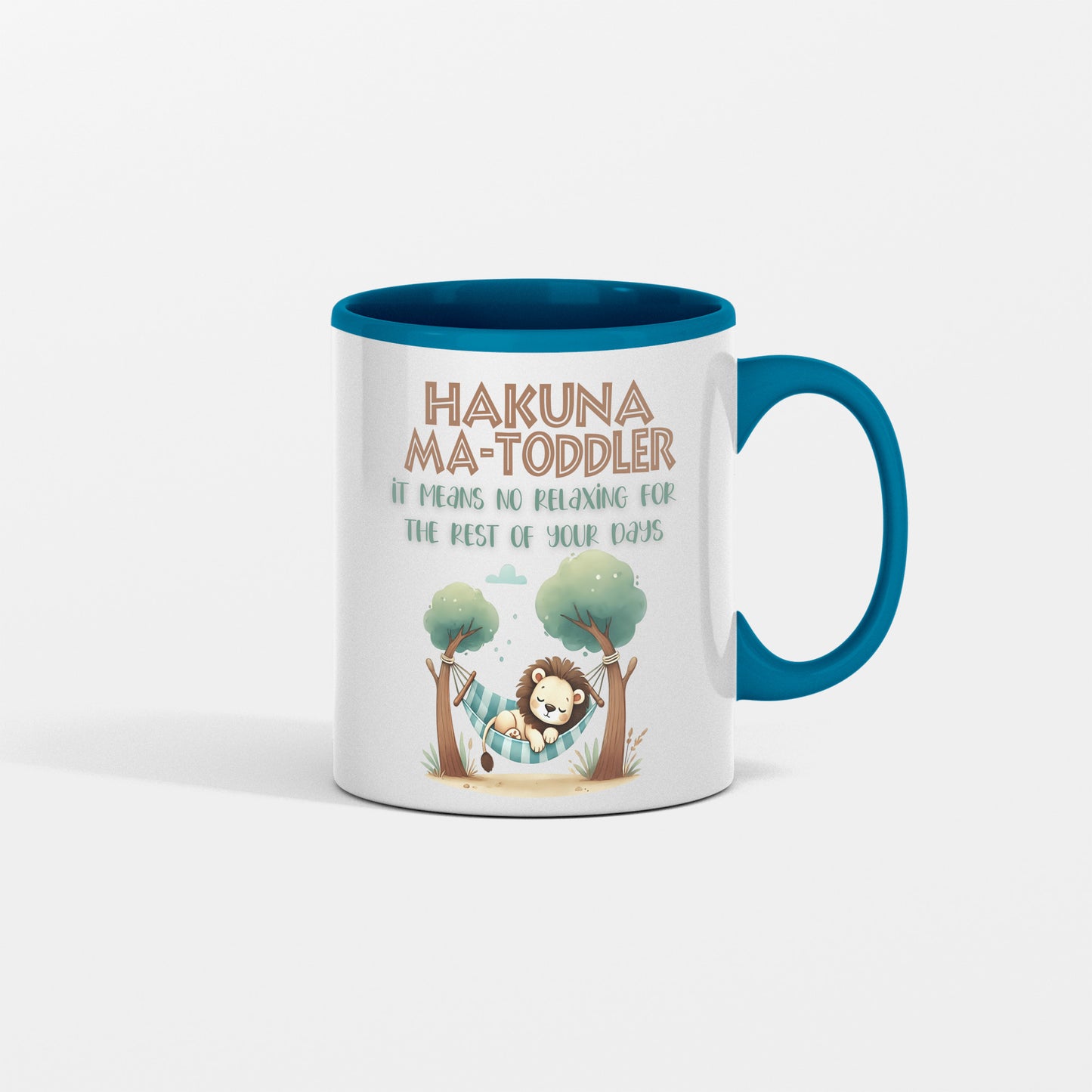 Toddler Parent Gift - Hakuna Matoddler - It Means No Relaxing for the Rest of Your Days - Coffee Mug for Toddler Mom or Toddler Dad